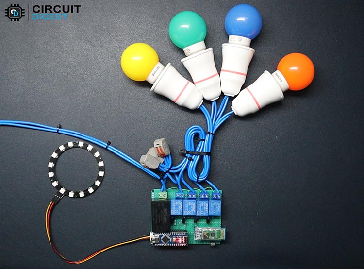 Voice Controlled Home Automation Circuit