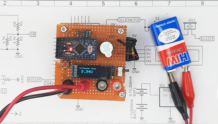 Digital Multimeter Voltage Testing