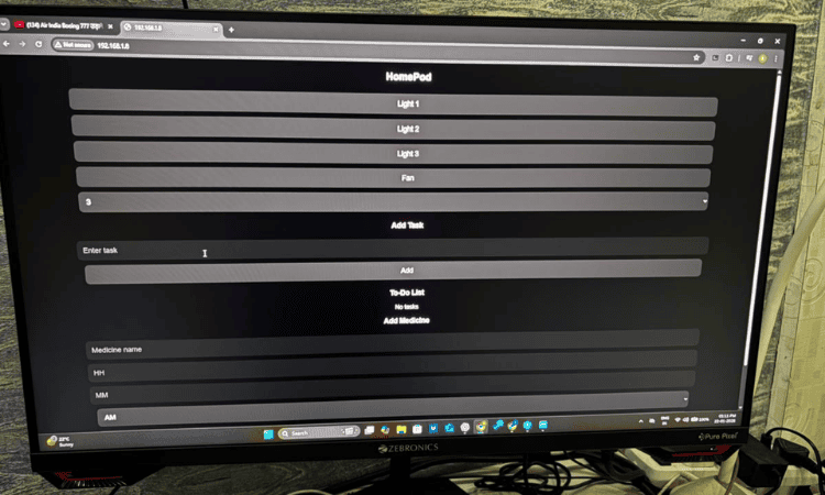 Web UI Local Web Dashboard