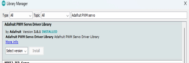 Adafruit PWM Servo Driver