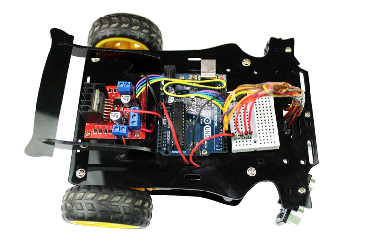 Arduino Human Following Robot car Kit, Arduino Kit