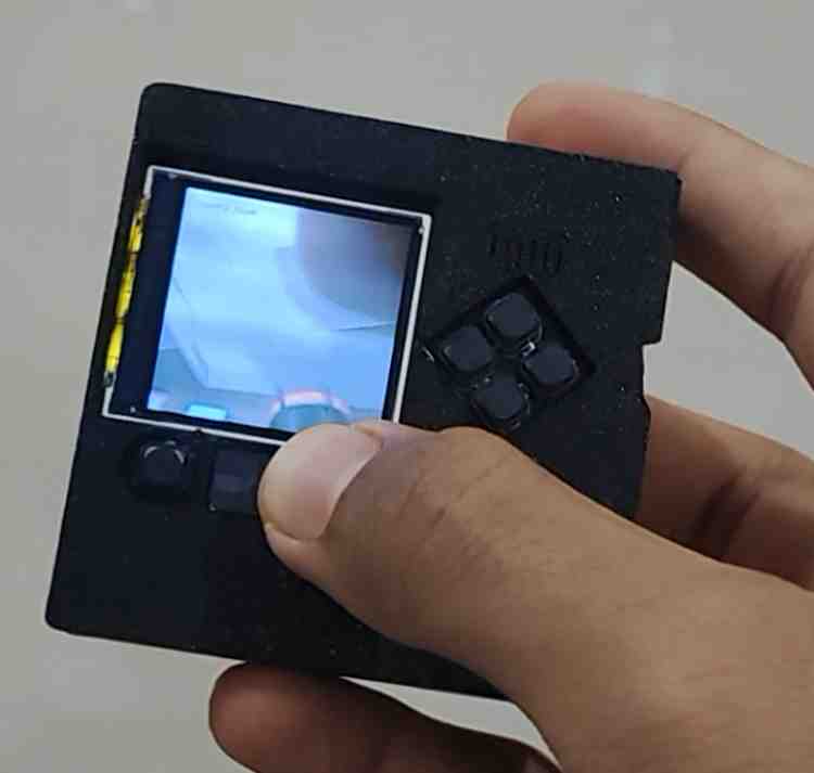 assembled ESP32 camera board case