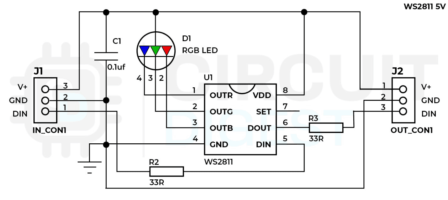 Interfacing WS8211 RGB LED Strip with Arduino: Step by Step Tutorial