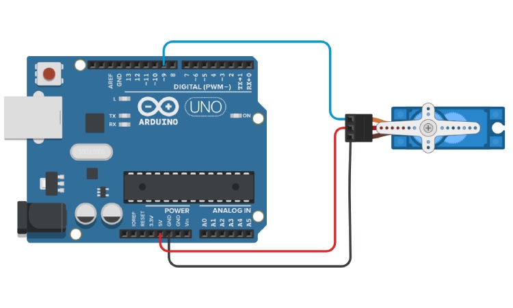  Circuit Diagram of Servo Motor Control