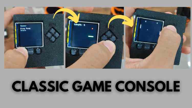 classic game console