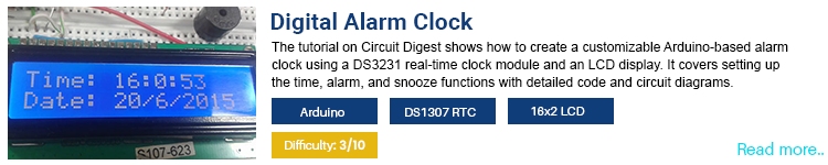 Digital Alarm Clock