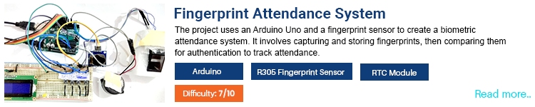 Biometric Attendance System