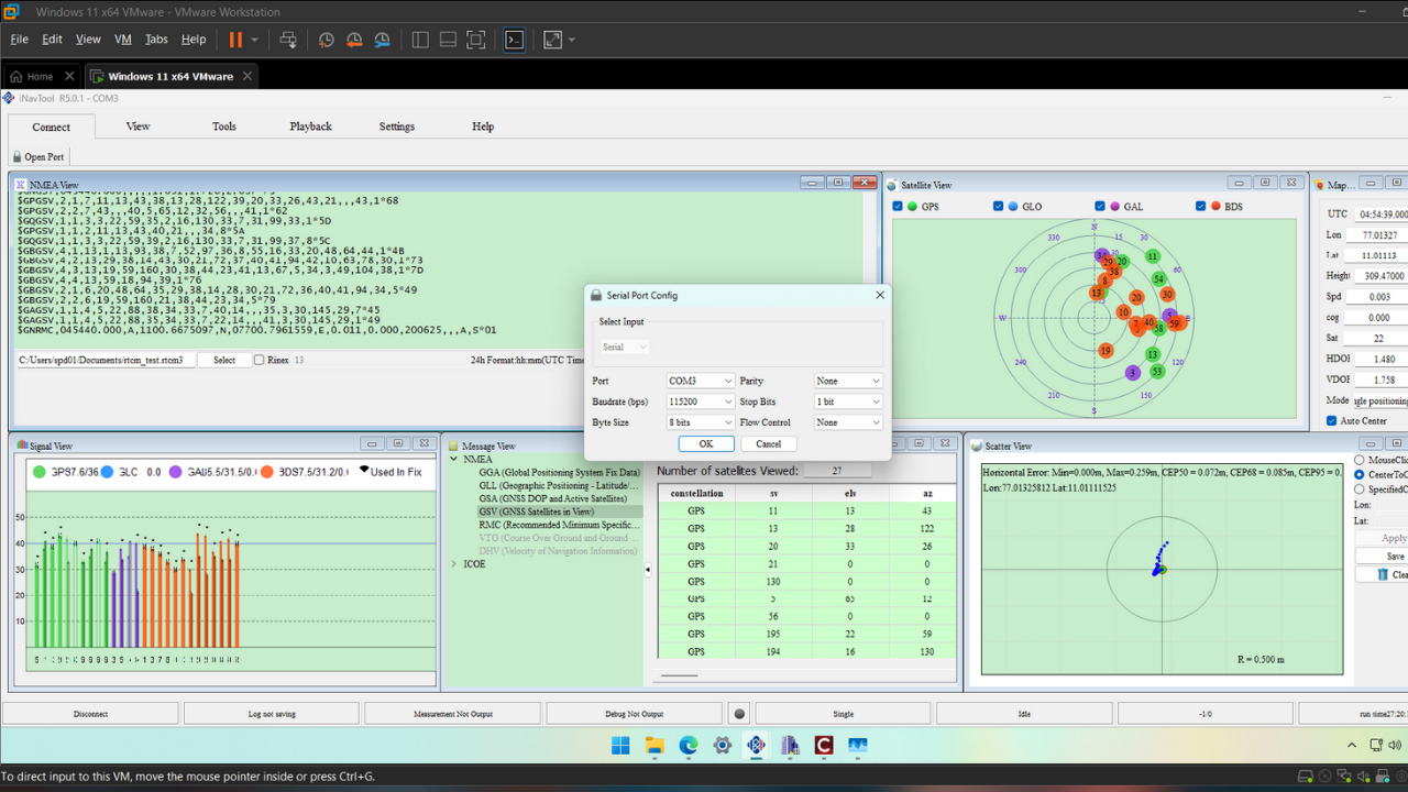 iNavTool Software UI
