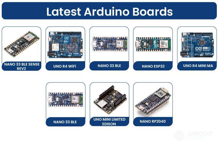 Latest Arduino Boards