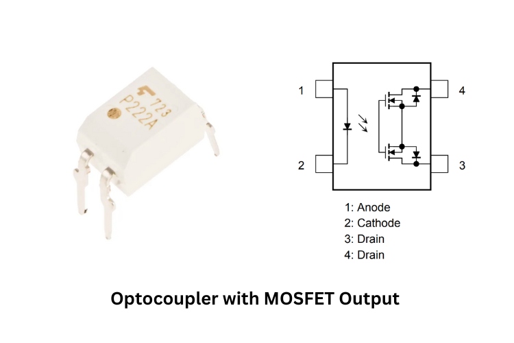 Optocoupler with MOSFET Output