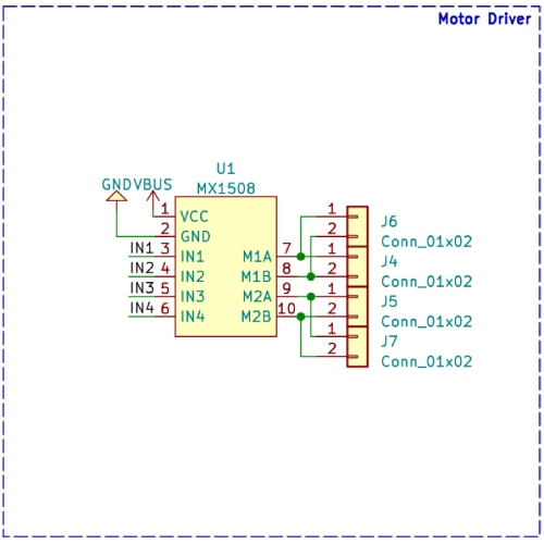 MX1508 Motor Driver Module
