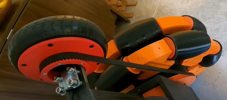 omni wheels balancing robot