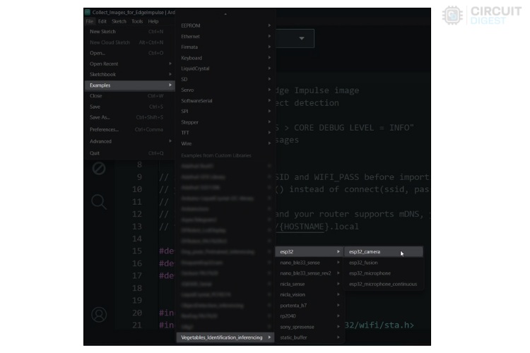 Steps to Open the Example Program of the Installed Library in Arduino IDE