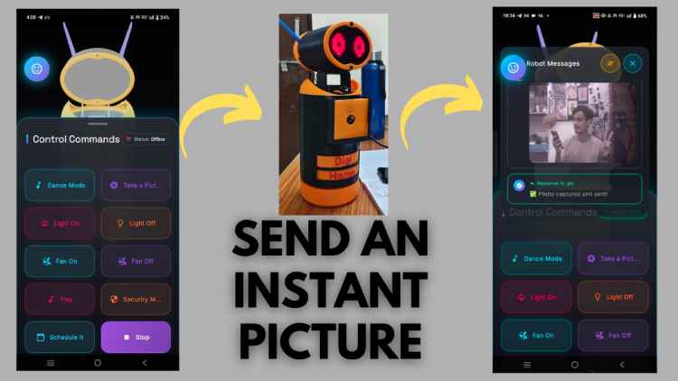 send an instant picture