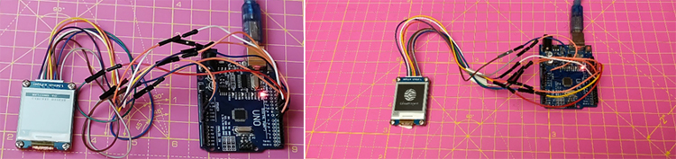 E-Paper Display with Arduino UNO
