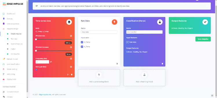 Model testing - Edge Impulse Documentation