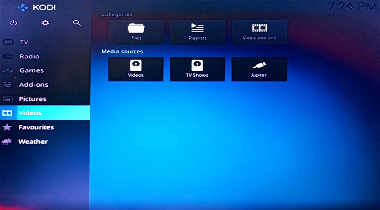 XBMC media centre