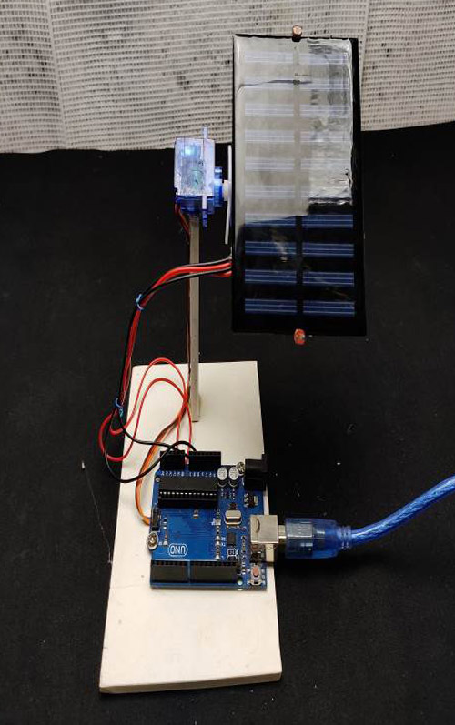 Building your own Sun Tracking Solar Panel using an Arduino