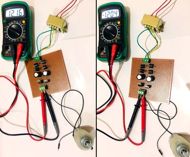 simple regulated power supply circuit