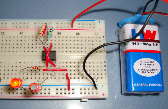 Ic 555 Astable Multivibrator Circuit Diagram