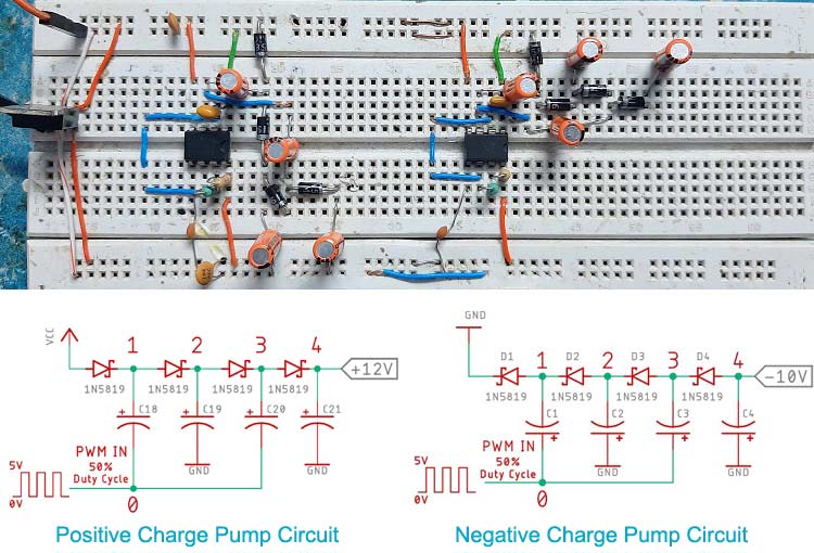 Схема charge pump