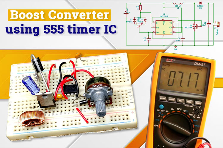 DC-DC boost converter circuit