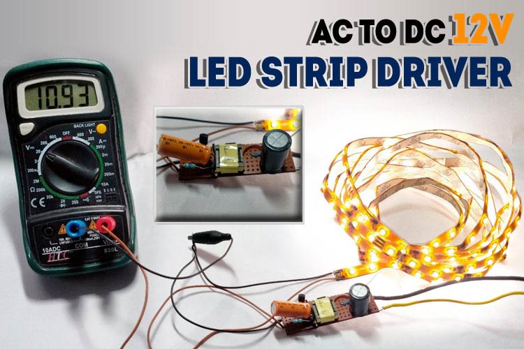 Simple 12v LED Light Controller Circuit 