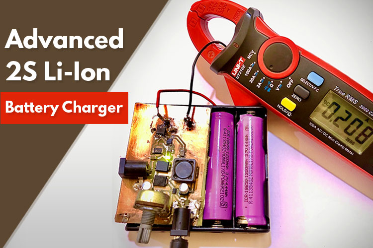 Designing an Advanced 2S Li-Ion/ Li-Po Battery Charge System using MCP73844  IC