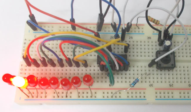 Binary Clock Circuit Diagram