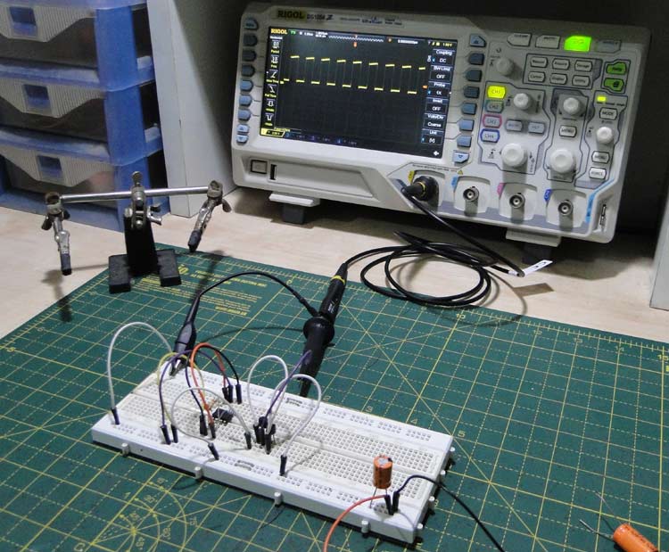 Capacitor ESR Meter Circuit Diagram Using 555 Timer