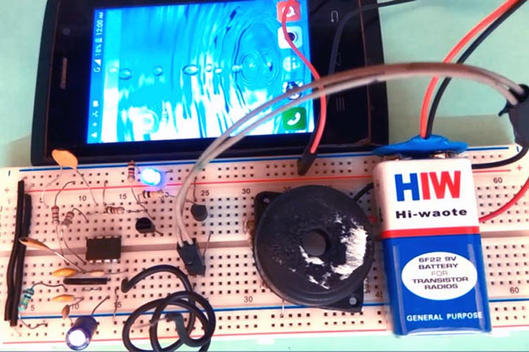 Simple RF Detector Circuit  Electronic circuit projects, Detector,  Transistors