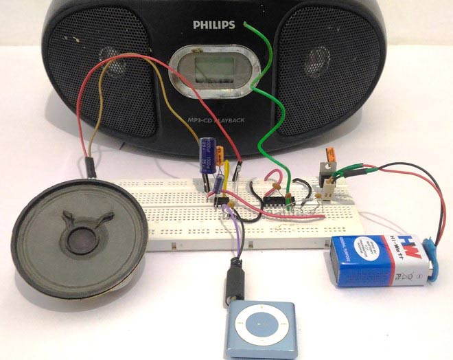 DIY Simple FM Transmitter Circuit without Inductor and Trimmer