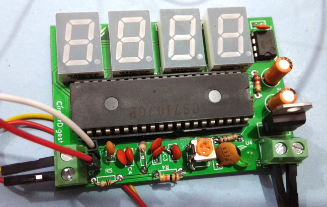 Simple Circuit Diagram With Voltmeter