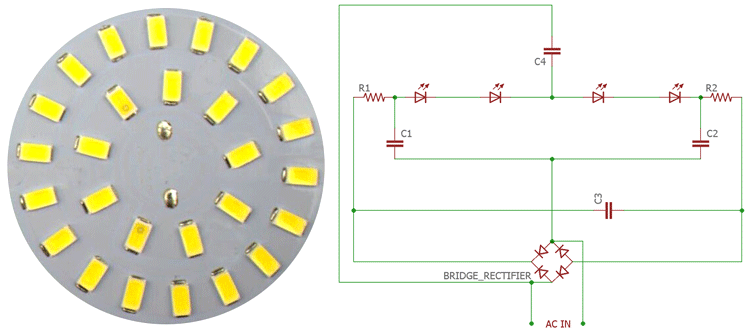 Smart Led Bulb Circuit Diagram