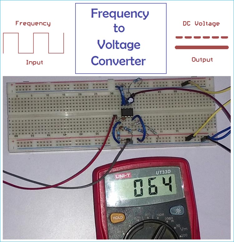 Frequency to Voltage Converter Circuit