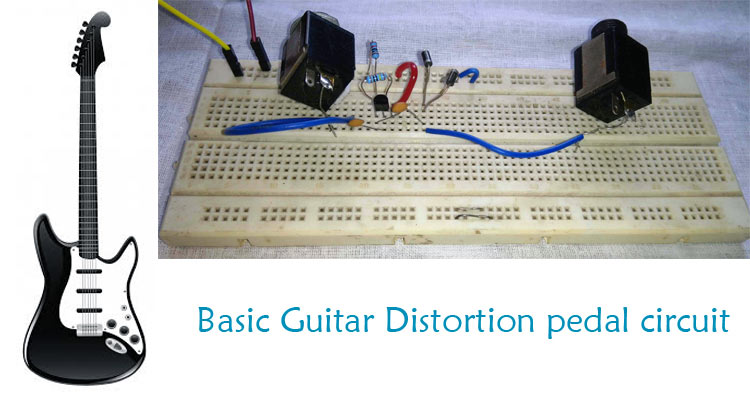 Guitar Distortion Pedal Circuit