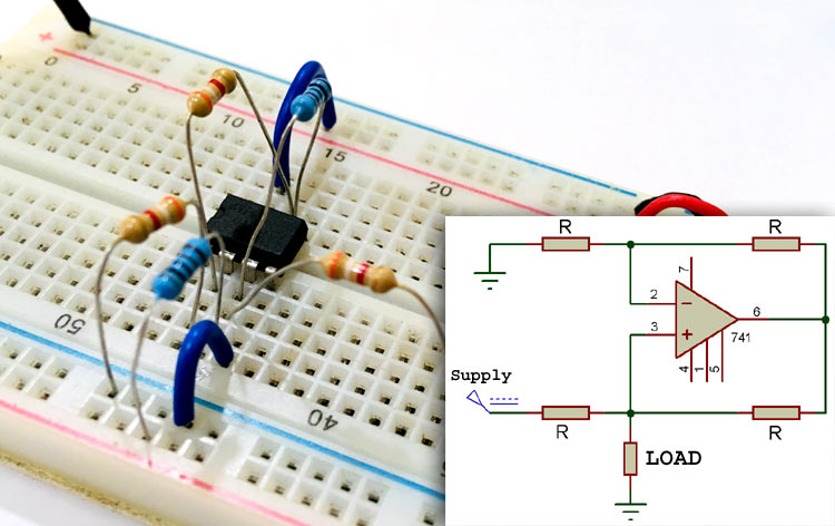 Howland Current Pump Circuit