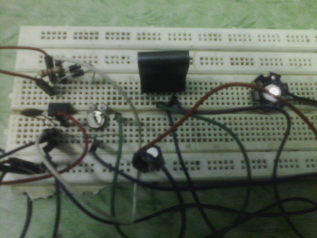 Simple LED Dimmer Circuit 