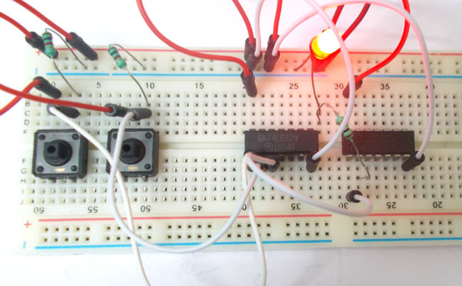 NOR Gate Circuit Diagram & Working Explanation