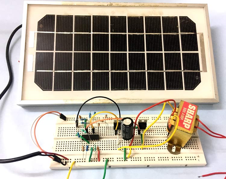 Solar Inverter Schematic Diagram