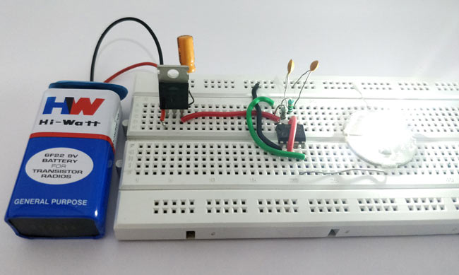 strobe light led circuit