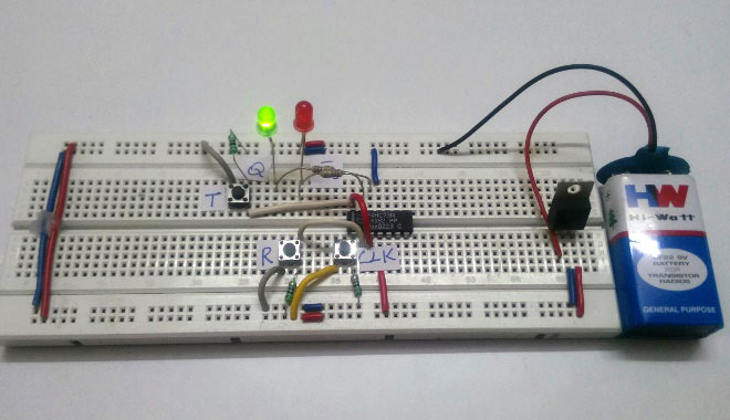 T-Flip Flop: Circuit, Truth Table and Working Principle – JesLock Workshop