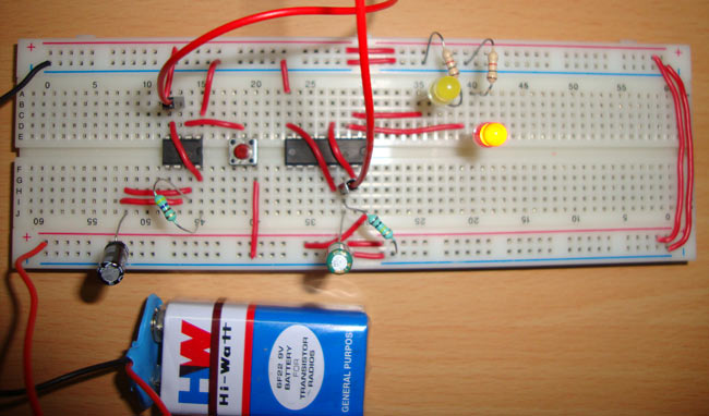 Toggle Switch Circuit Diagram