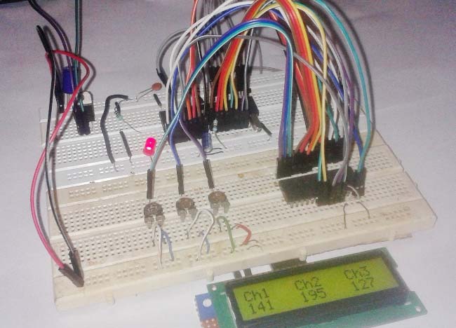 Interfacing Adc0808 With 8051 Microcontroller Tutorial With Circuit 7031