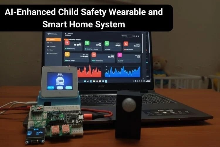 AI Enhanced Child Safety Wearable and Smart Home System