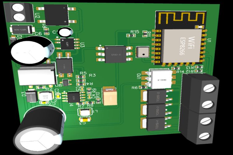 Air Cooler Controller using ESP12