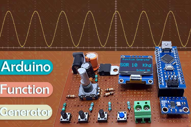 your own Function Generator with Arduino and AD9833 DDS Function Generator Module