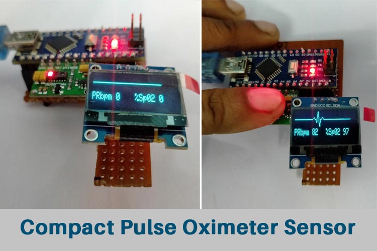 DIY Pulse Oximeter using Arduino and Pulse Sensor