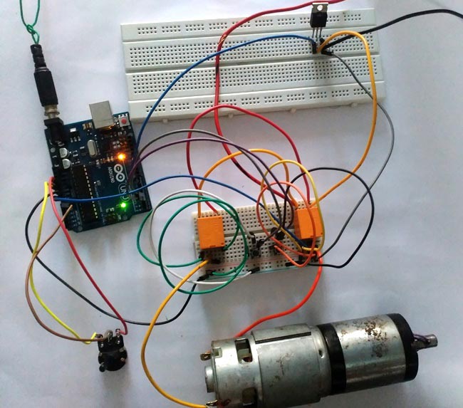 Dc Motor Direction Control With Arduino In Proteus Arduino Images And Photos Finder