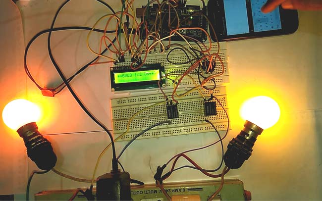 Smart Phone Controlled Home Automation Project Using Arduino